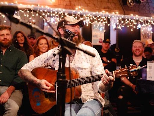 Post Malone joins Lainey Wilson, Ashley Gorley, for surprise Nashville Bluebird Cafe set