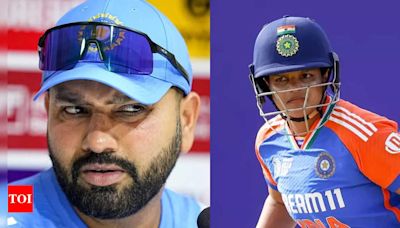 'I would choose Rohit Sharma because...': Shafali Verma makes honest admission about aggressive batting | Cricket News - Times of India