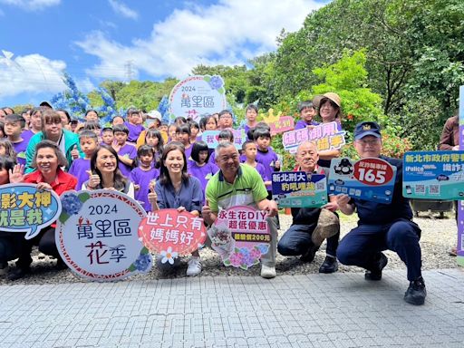 萬里繡球花季隆重登場 金山警加強交通疏導預防堵車