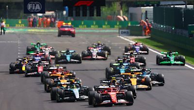 F1 Belgian GP LIVE: Lewis Hamilton leads race from Charles Leclerc at Spa