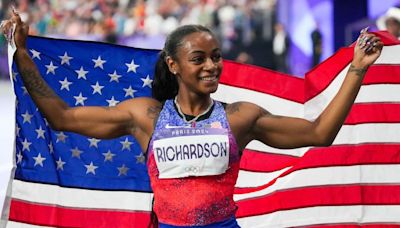 Sha’Carri Richardson wins 100-meter Diamond League rematch against Olympic gold medalist