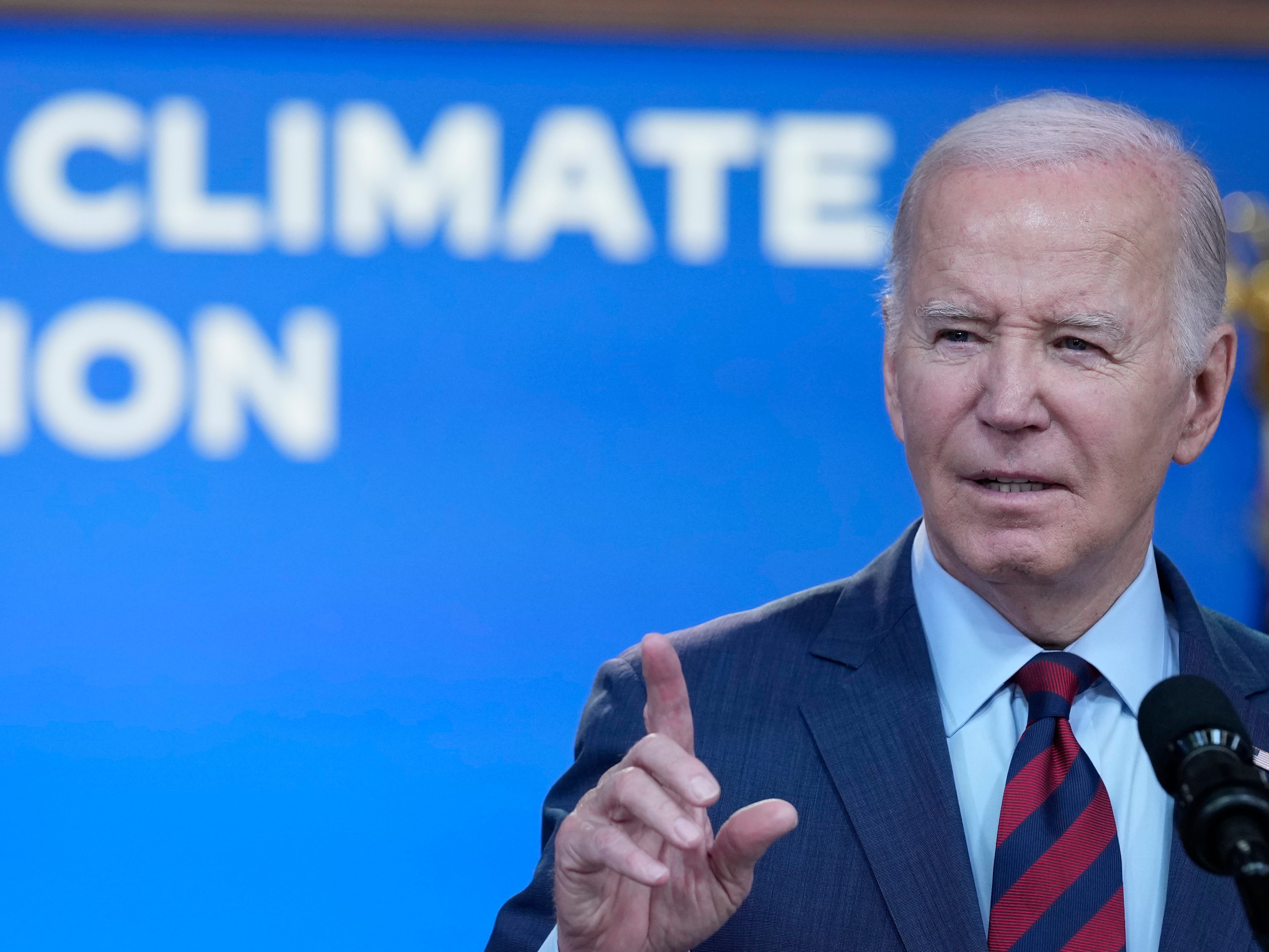 Biden brags about his environmental record to win young voters, but most have no idea what he's done to fight climate change