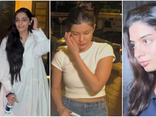 Sonam Kapoor joins Khushi, Shanaya, Rhea and others to celebrate grandmom Nirmal Kapoor’s 90th birthday with a bang; WATCH