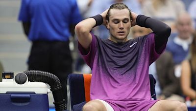 Jack Draper suffers ‘worst feeling ever’ after vomiting on court in US Open semi-final defeat to Jannik Sinner