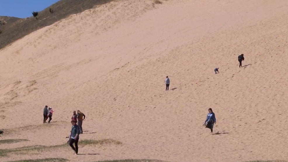 Turn lanes being added to Sleeping Bear Dune Climb entrance