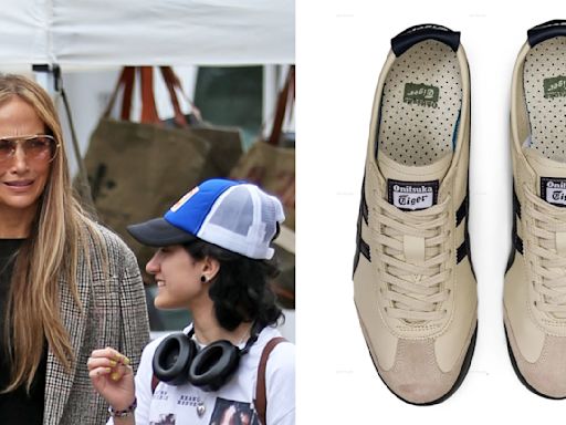 Jennifer Lopez’s Daughter Emme Laces Up Retro Onitsuka Tiger Mexico 66 Sneakers While Shopping With Mom