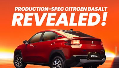 Production-ready Citroen Basalt SUV-coupe Exterior Breaks Cover Ahead Of India Debut In August - ZigWheels