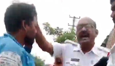 Traffic SI shunted out by Telangana police after video of him abusing lorry driver goes viral