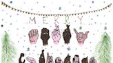 Student's "Merry Christmas" design in sign language wins WFISD trustees' hearts