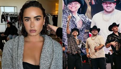 Grupo Firme confirma inesperada colaboración con Demi Lovato