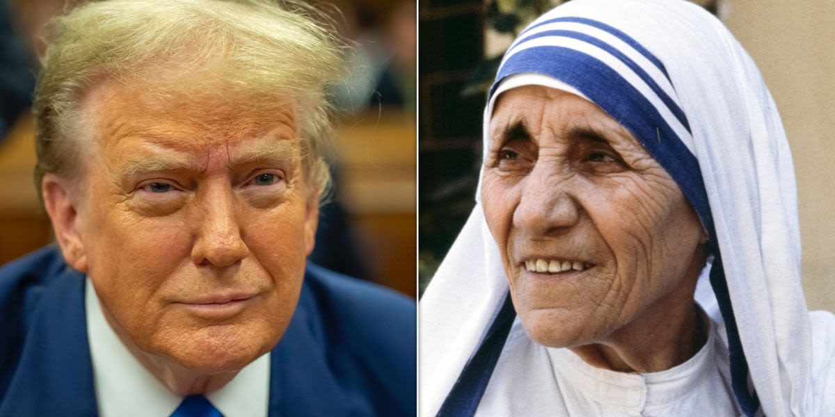 Trump Compares Himself To Mother Teresa And Hilarity Ensues