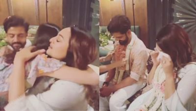 Bride Sonakshi Sinha Tears Up During Pre-Wedding Ritual; UNSEEN Video Goes Viral