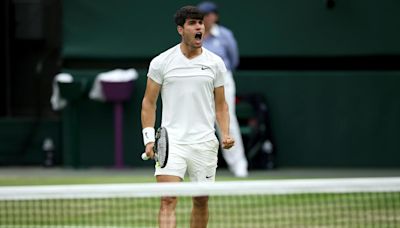 Alcaraz gana en cinco sets a Tiafoe y acede a octavos de Wimbledon