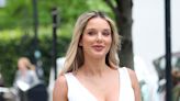 Helen Flanagan wears a plunging corset dress for Celebs Go Dating