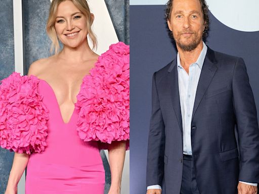 Kate Hudson Admits She and Costar Matthew McConaughey Don't Wear Deodorant in TMI Confession - E! Online