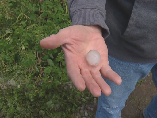 Colorado hail storms severely damage several towns, kill horses and cattle