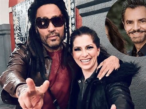 Alessandra Rosaldo deja plantado a Eugenio Derbez por una foto con Lenny Kravitz