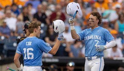 Tar Heels silenced by top-seeded Tennessee as UNC baseball drops College World Series game