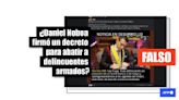 El decreto 306 de Ecuador no está relacionado con una supuesta “ley de fuga” contra la delincuencia