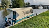 Tiny retro amphibious caravan a Surrey family has loved holidaying in is now up for sale