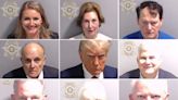 Eyebrows raised over weight, height and hair colour claims in booking details for Trump and co-defendants