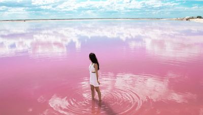 Un nuevo estudio reveló a qué se debe el color rosado del espectacular Lago Hillier de Australia