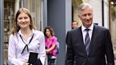 Crown Princess Elisabeth of Belgium attends her graduation ceremony