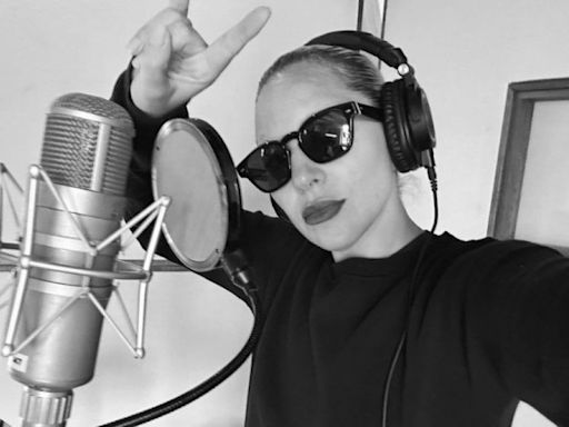 Lady Gaga describes working on new music as like 'meditation'