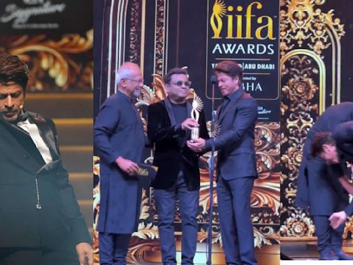 Watch: At IIFA 2024 Shah Rukh Khan Touches Mani Ratnam’s Feet While Accepting Best Actor Award For Jawan