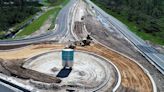 Roundabout to open this fall at Bay County airport entrance. Get a bird's-eye view