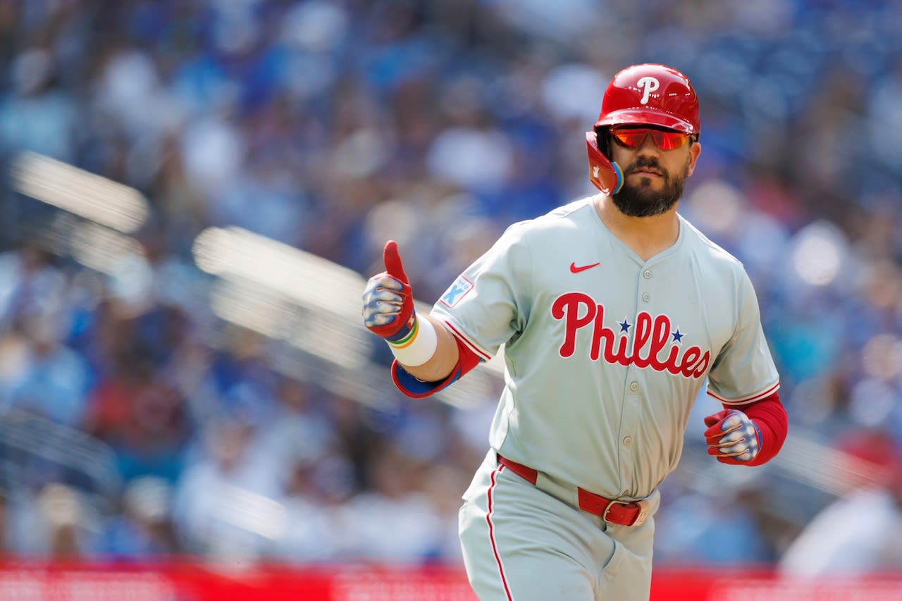 Phillies win again as Schwarber matches major league record with 13th leadoff homer