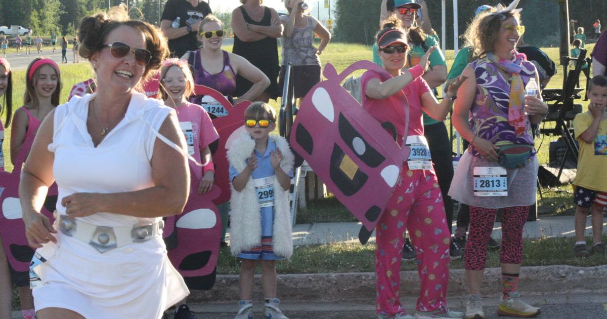 Views from the Midnight Sun Run Costume Contest