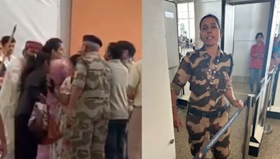 VIDEO: Female CISF Officer SLAPS Kangana Ranaut At Chandigarh Airport Over Remarks On Farmers' Protest