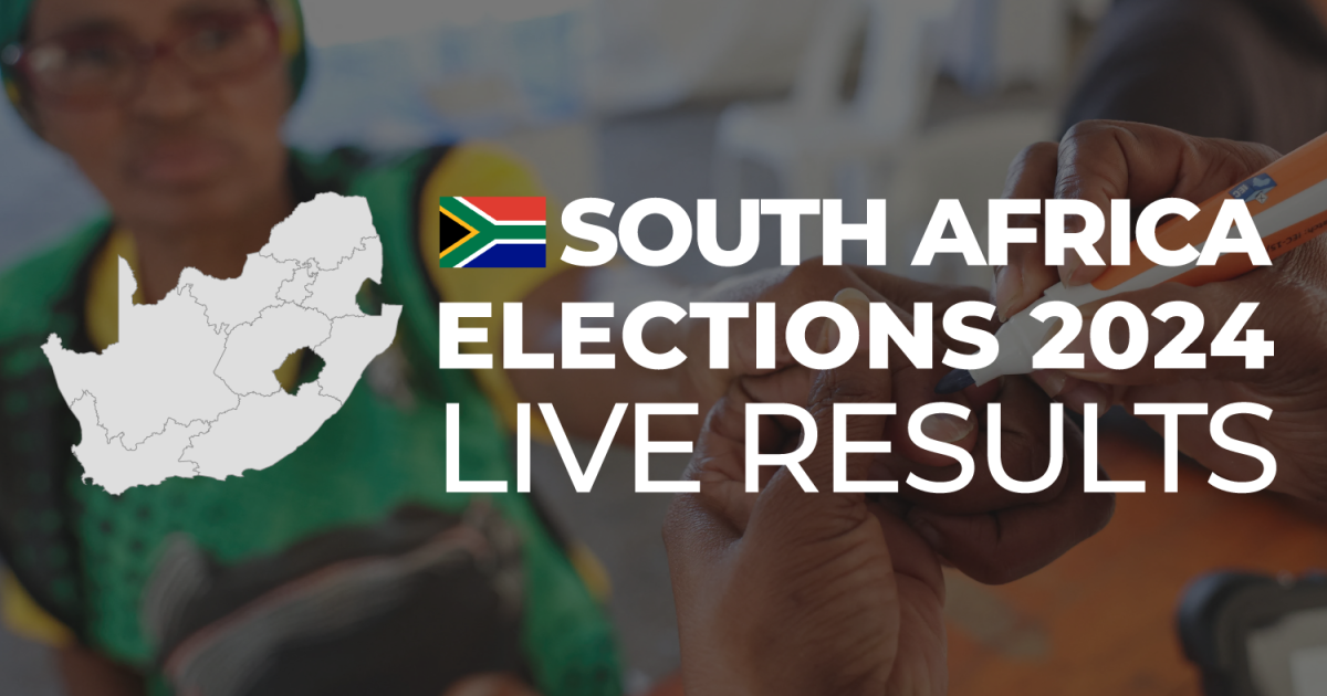Follow the vote: South Africa election live results 2024