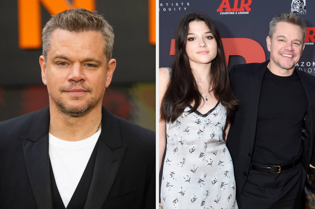 Matt Damon Got Real About His 18-Year-Old Daughter’s “Surreal” College Plans