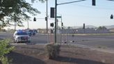 Man hospitalized after being struck by semi-truck in Phoenix