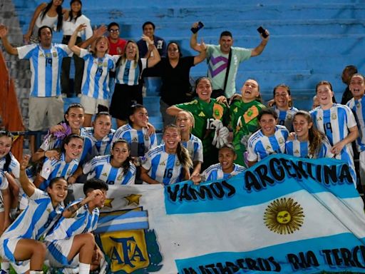 Histórico: la selección argentina igualó con Colombia y clasificó al Mundial Sub 20 femenino tras 12 años