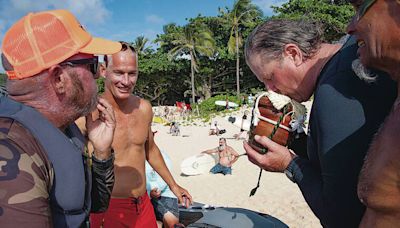 Beloved Oahu surfer and lifeguard Tamayo Perry is celebrated