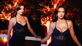 Sexy! Disha Patani Flaunts Curves In A Sleeveless Black Corset Dress, Hot Photos Go Viral - News18