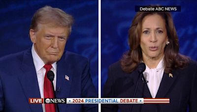 Los bulos que lanzó Trump en el debate contra Kamala Harris: comer perros, asesinar bebés...