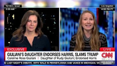 Giuliani’s Daughter Explains Why She Defied Her Father and Endorsed Harris