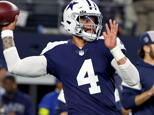 Dak Prescott explica el uso preventivo de bota en su pie operado