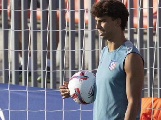 Atlético | Se 'normaliza' la situación de Joao Félix, que hasta sonríe