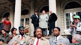 Eric Adams was once Al Sharpton’s bodyguard. Now they talk weekly.