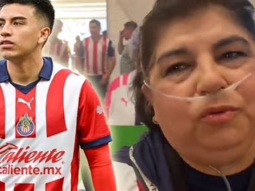 Mamá del Nene Beltrán, pese a tener cáncer, lo fue a apoyar al estadio en el juego ante Toluca