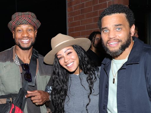 Meagan Good Responds To Michael Ealy Hug Controversy, Claims Viral Video Was Doctored