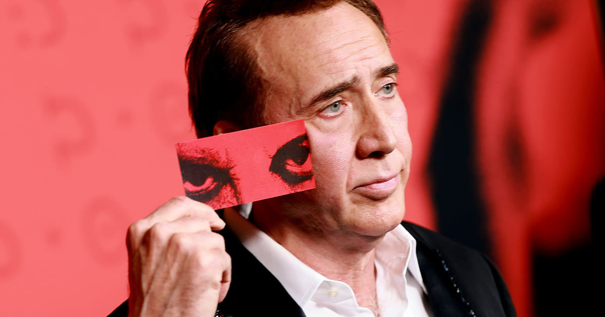 Nicolas Cage Says He’s Terrified AI Will "Steal" His Body