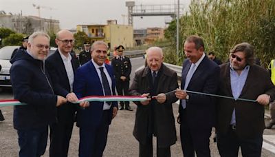 Inaugurata la nuova rampa autostradale «Torre Annunziata Sud-Boscoreale», uscita A3 Napoli-Pompei-Salerno
