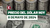 ¡Cae el peso! Precio del dólar hoy 8 de mayo de 2024
