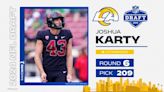 Rams find their kicker, select Stanford's Joshua Karty in Round 6